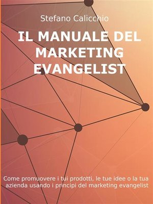 cover image of Il manuale del marketing evangelist